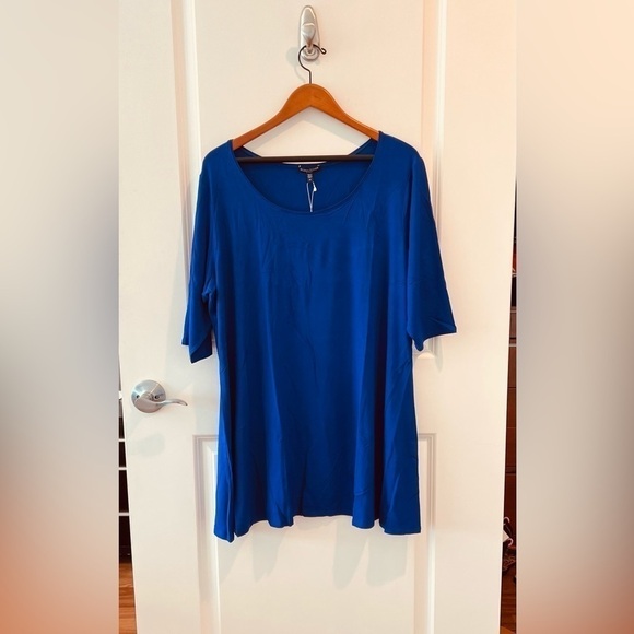 ELLEN FISHER Scoop Neck Elbow Sleeve Tunic
NWT - Picture 2 of 10